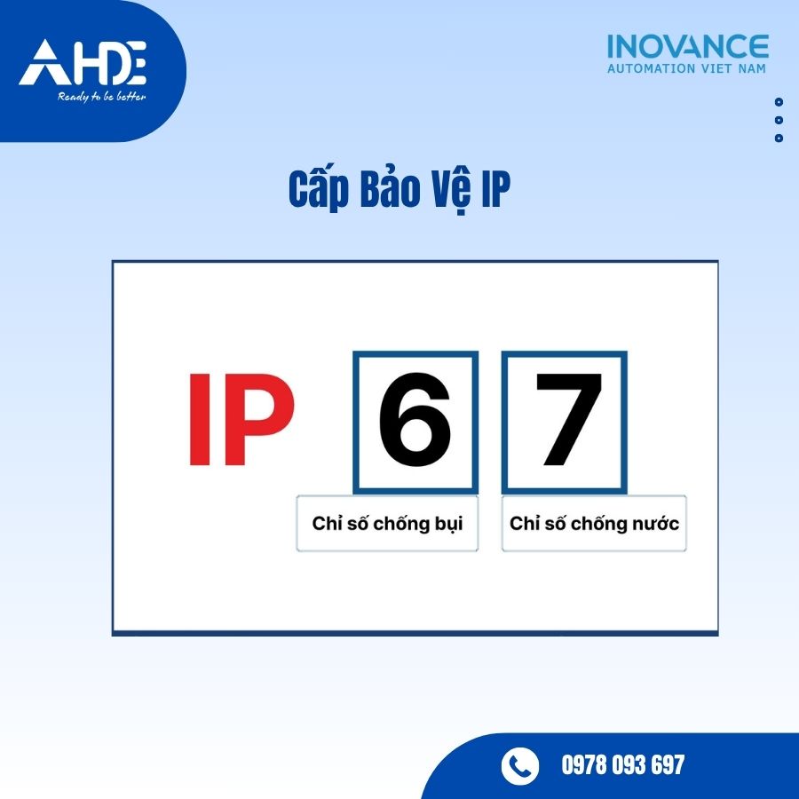 Cấp bảo vệ IP cho biến tần