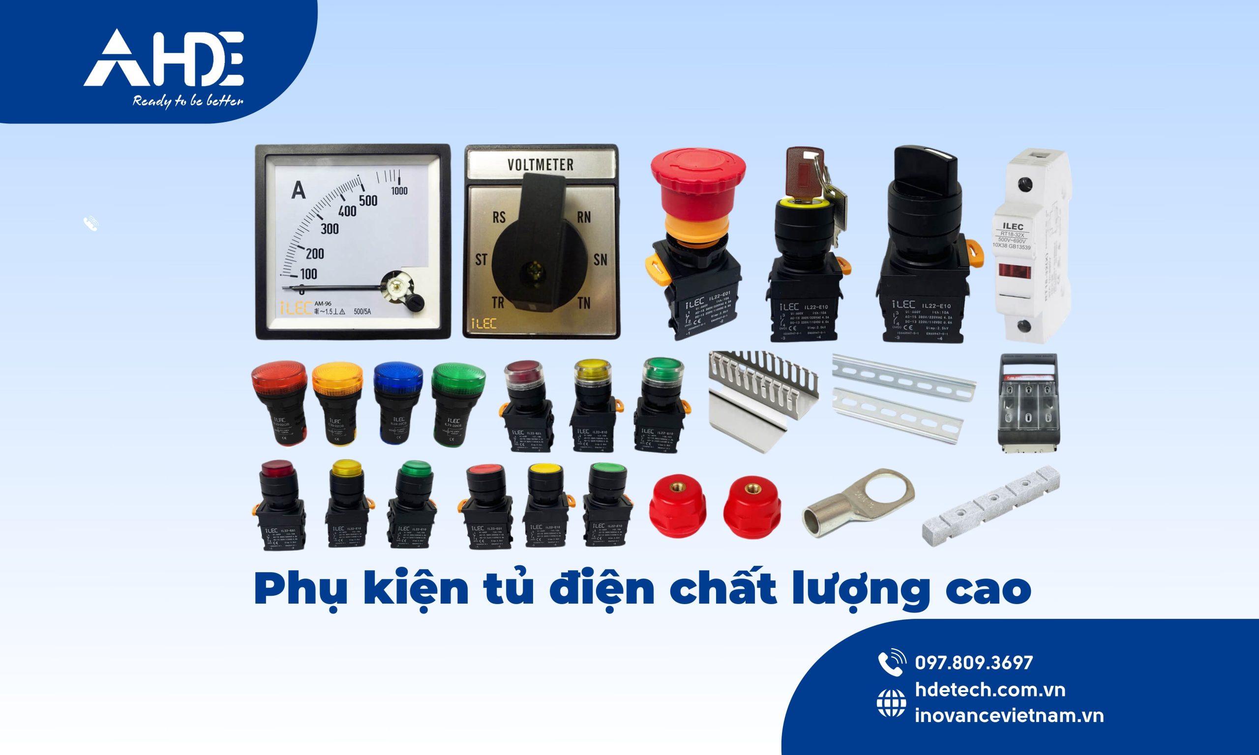 Phụ kiện tủ điện chính hãng