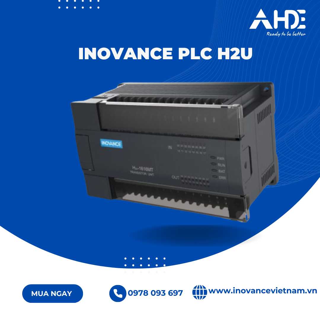 PLC H2U Inovance
