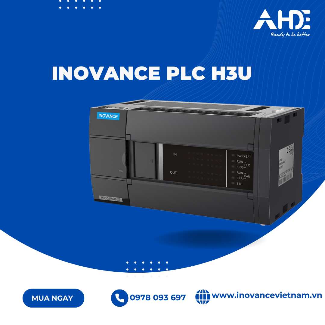 PLC H3U Inovance