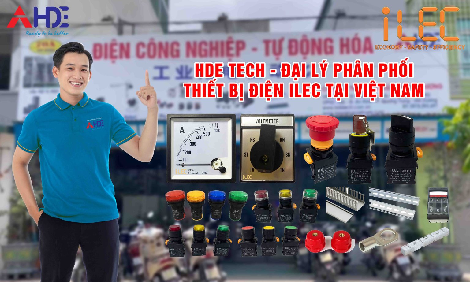 Ilec Machine Đại Lý Phân Phối Thiết Bị Điện ILEC Tại Việt Nam - HDE Tech