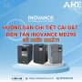 Hướng Dẫn Chi Tiết Cài Đặt Biến Tần Inovance MD290 – Kèm tài Liệu Tiếng Việt