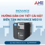 Hướng Dẫn Chi Tiết Cài Đặt Biến Tần Inovance MD310 – Kèm tài Liệu Tiếng Việt