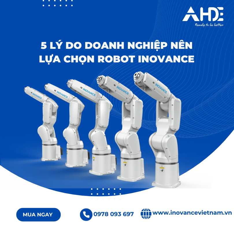 5 lý do nên chọn Robot Inovance
