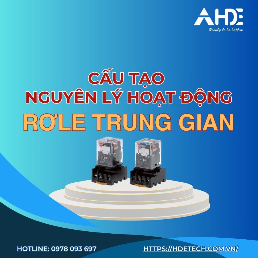 Rơle trung gian là gì? Nguyên lý hoạt động, ứng dụng