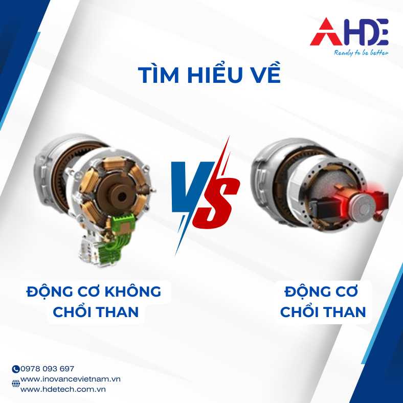 Thế Nào Là Động Cơ Chổi Than và Động Cơ Không Chổi Than?