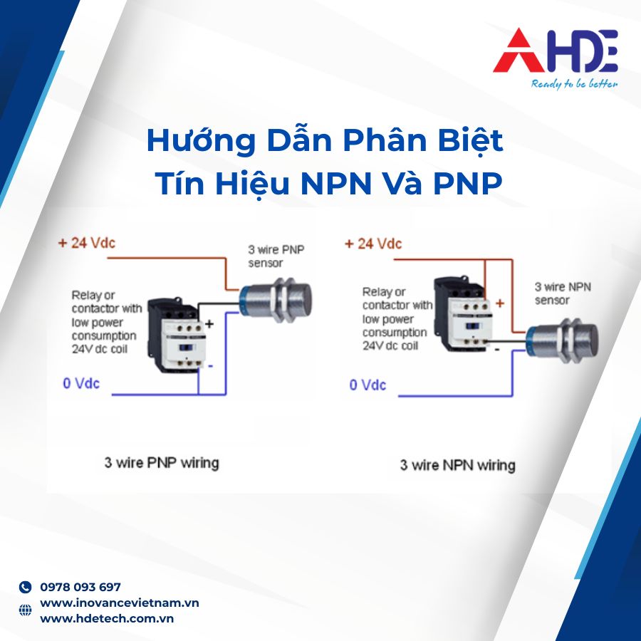 Phân biệt tín hiệu NPN và PNP