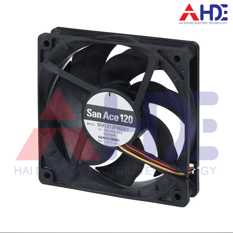 Quạt Tản Nhiệt 12V – Sanyo Denki – 9RA1412MH501