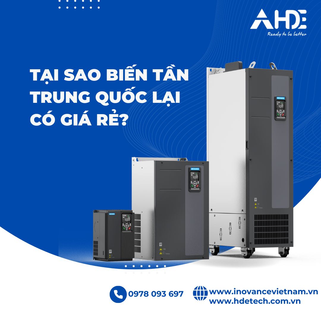 Tại Sao Biến Tần Trung Quốc Lại Có Giá Rẻ? Phân Tích Chi Tiết Và Lựa Chọn Đáng Tin Cậy