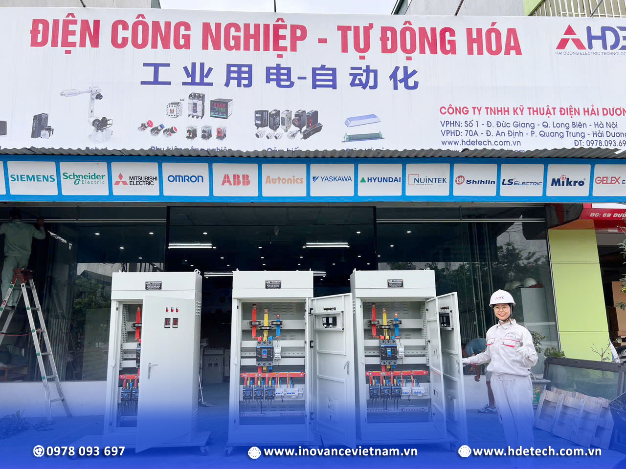 HDE thiết kế và lắp ráp tủ điện chuyên nghiệp