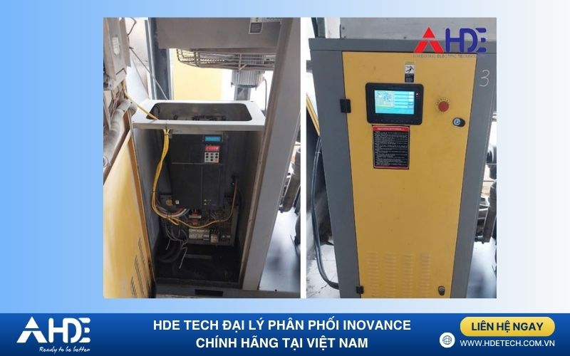 Biến tần MD520 cho máy nén khí