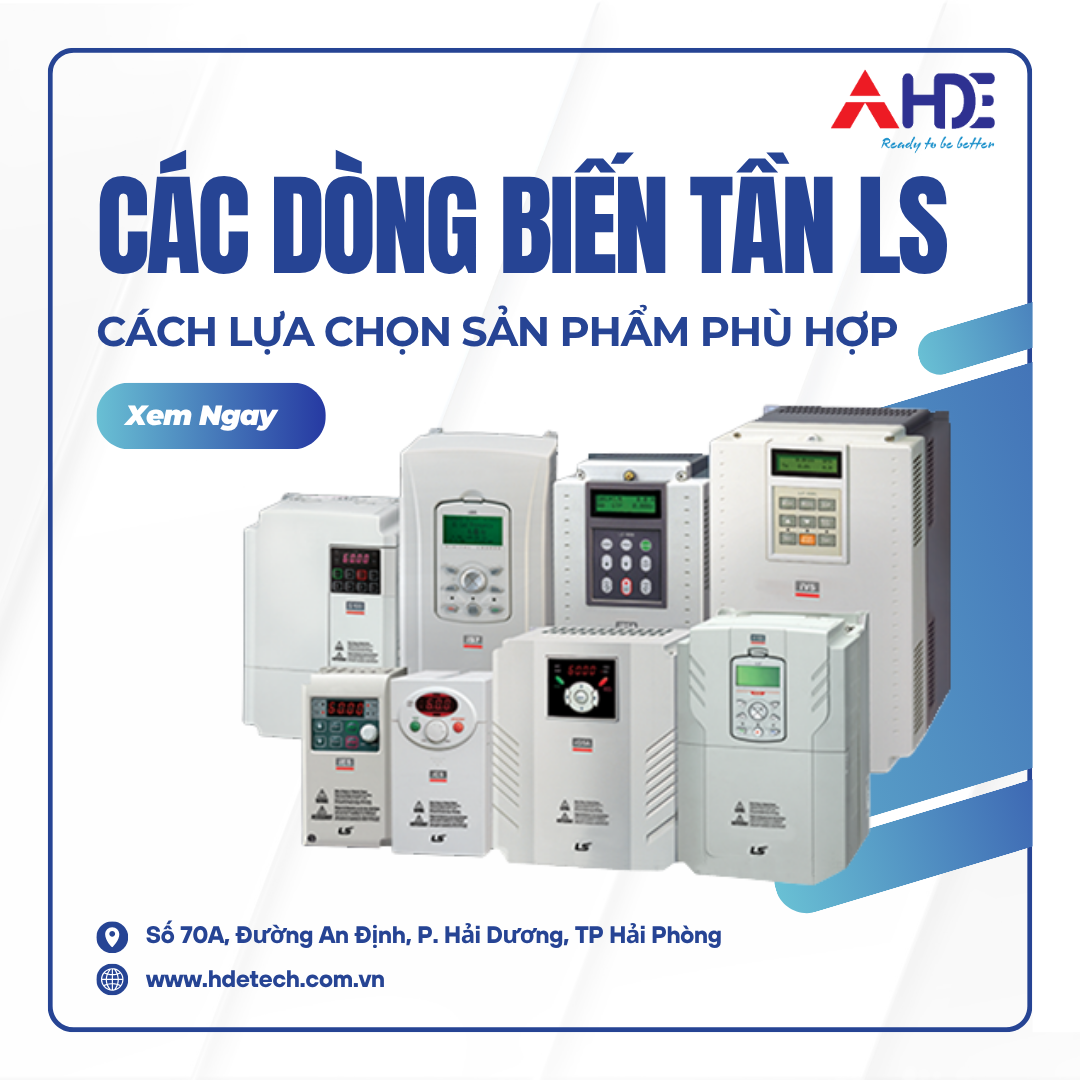 Các dòng biến tần LS