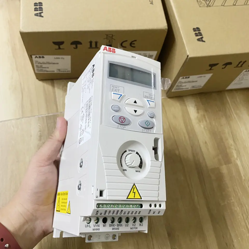 Bảng điều khiển biến tần ABB ACS150 Cài đặt biến tần ABB ACS150