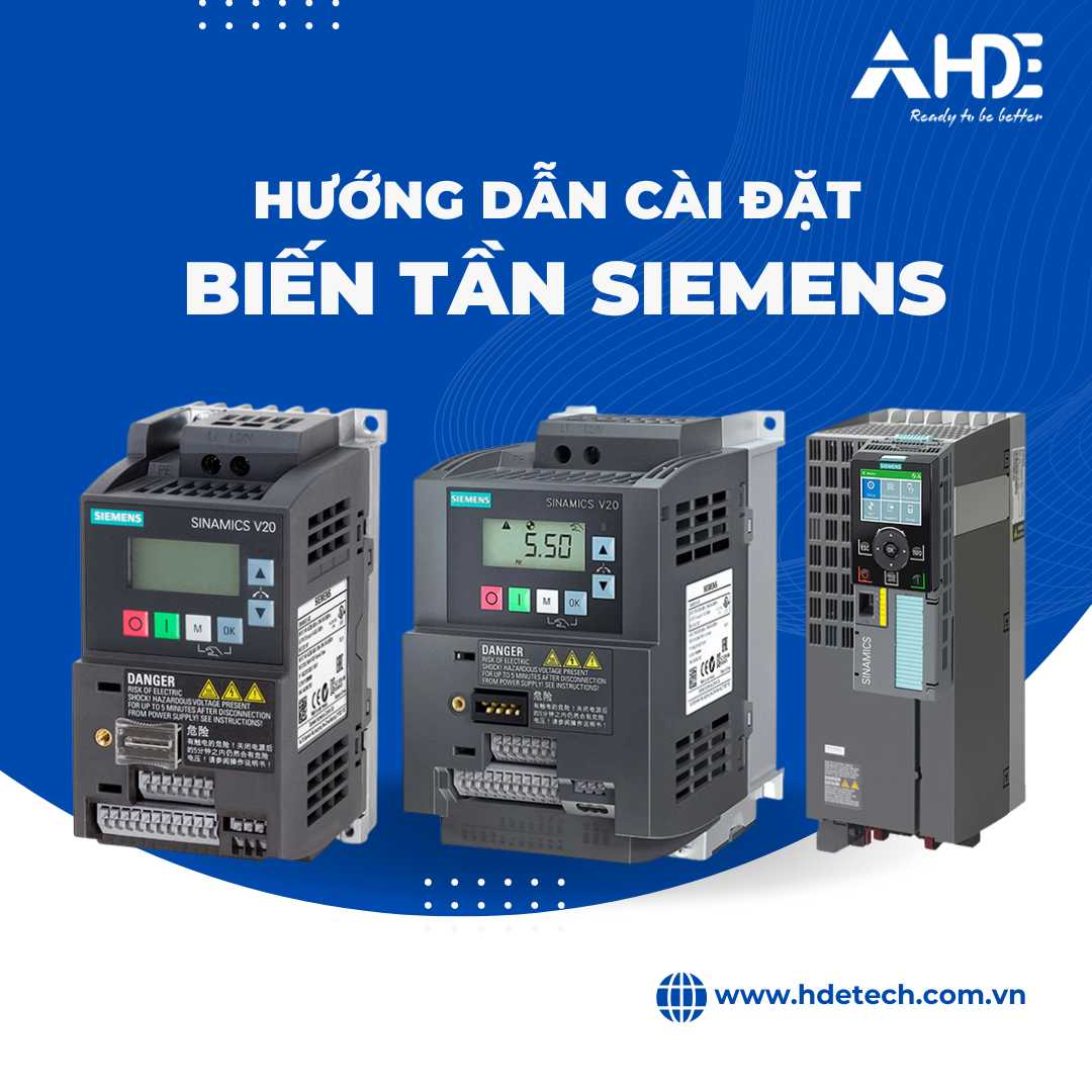 Hướng Dẫn Cài Đặt Biến Tần Siemens (Có Tài Liệu Tiếng Việt)