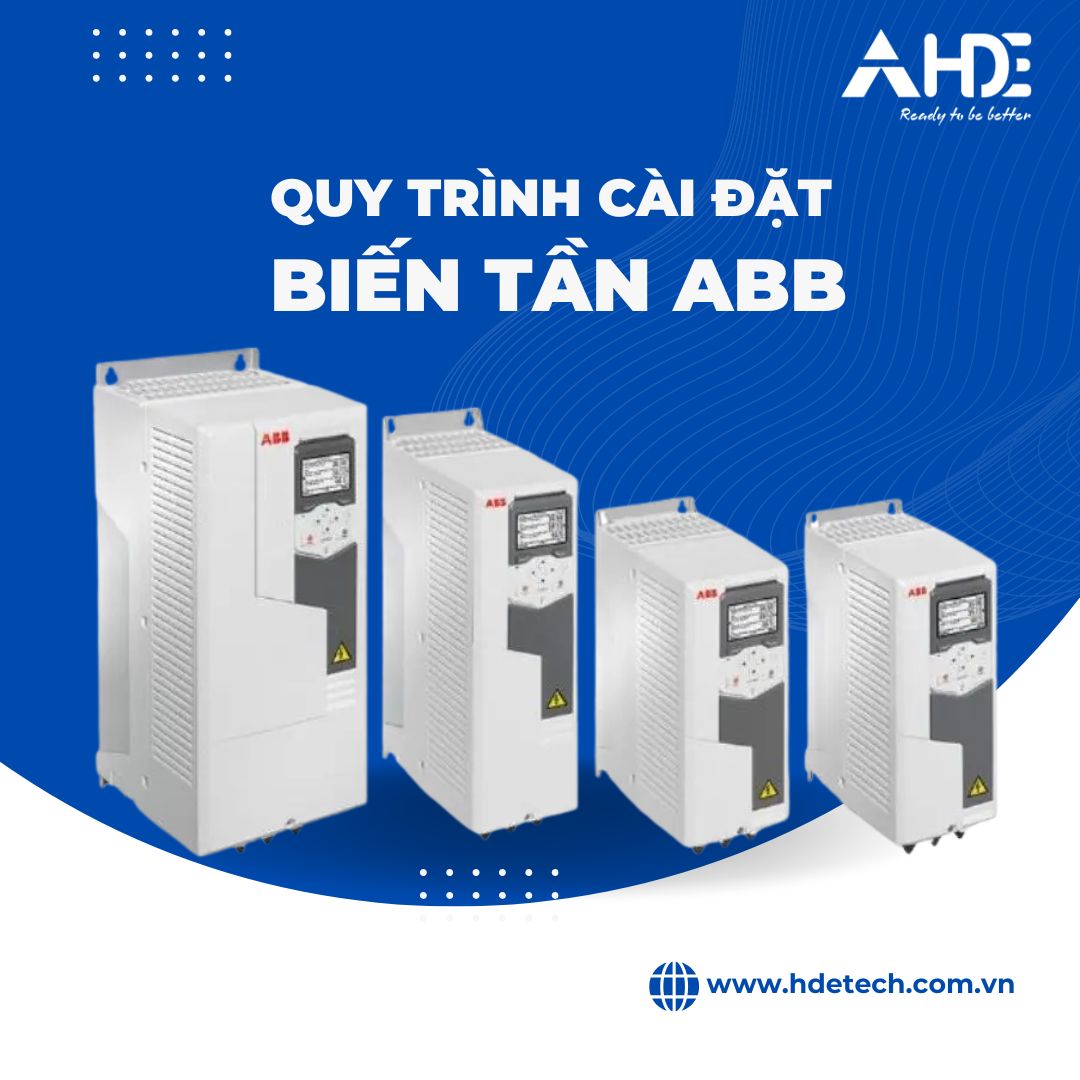 Quy trình cài đặt biến tần ABB