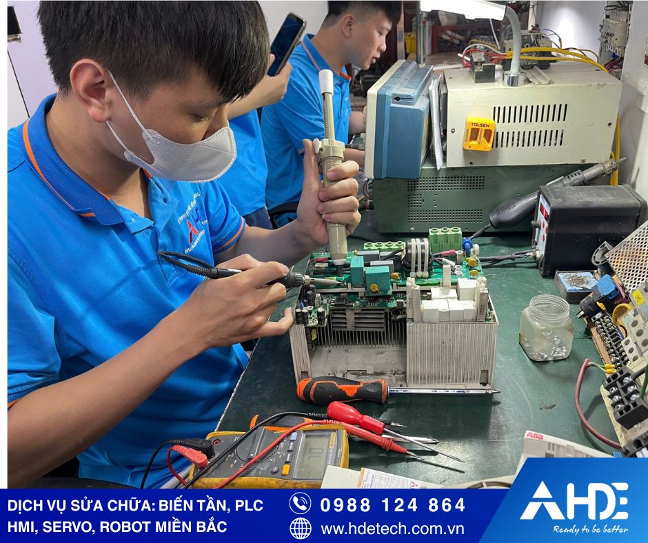 Sửa chữa biến tần uy tín tại HDE