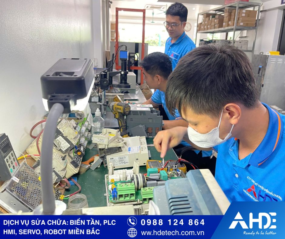 Sửa chữa biến tần uy tín tại HDE