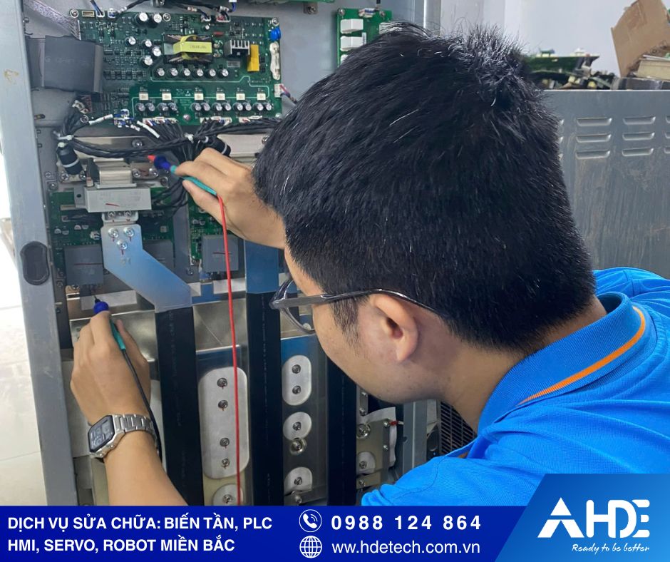 Sửa chữa biến tần uy tín tại HDE
