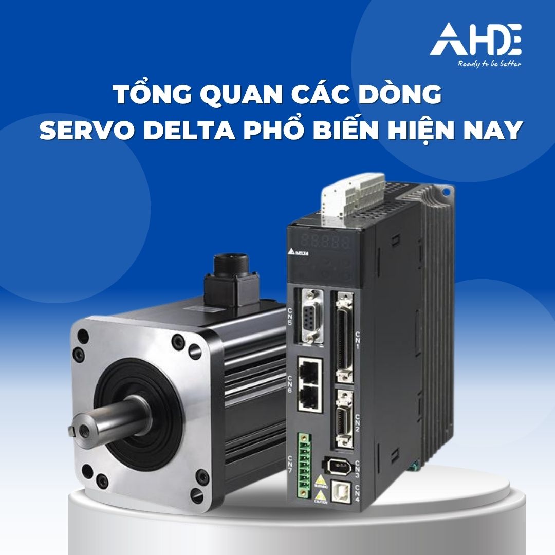 Tổng quan các dòng Servo Delta