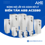 Bảng Mã Lỗi Biến Tần ABB ACS580 Và Cách Xử Lý