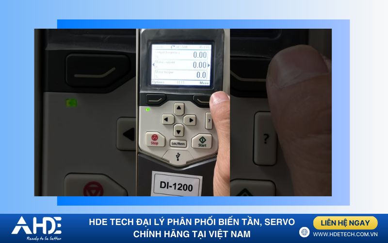 Cài đặt biến tần ABB ACS580