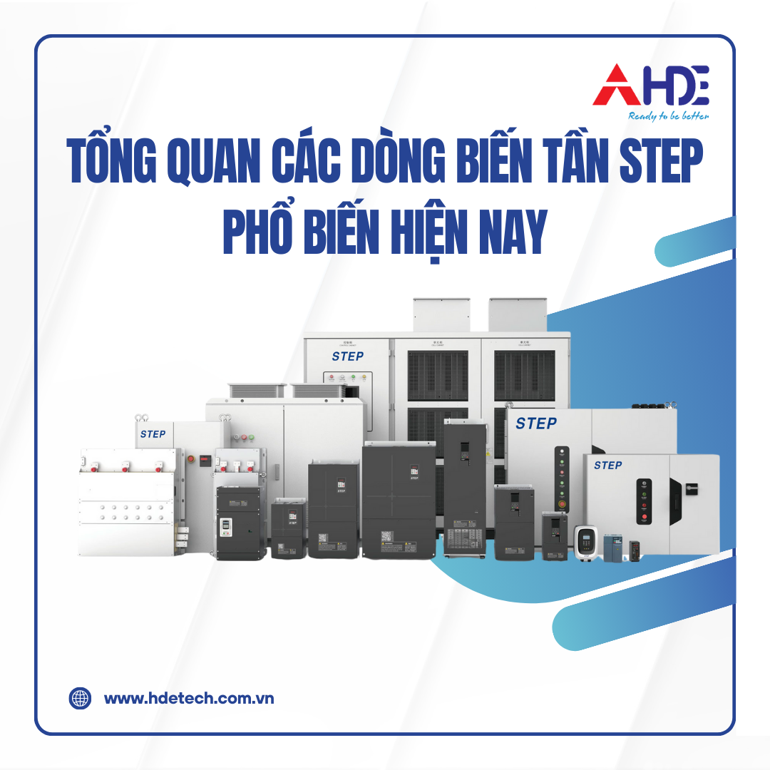 Tổng quan các dòng biến tần Step