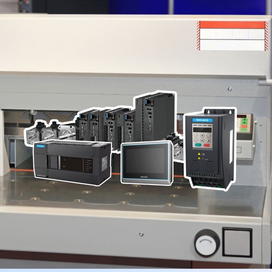 Giải pháp máy cắt khổ hẹp Inovance