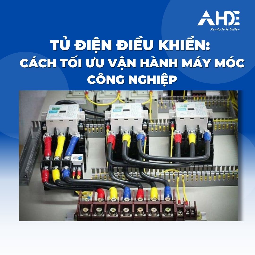 Tủ điện điều khiển vận hành máy móc công nghiệp