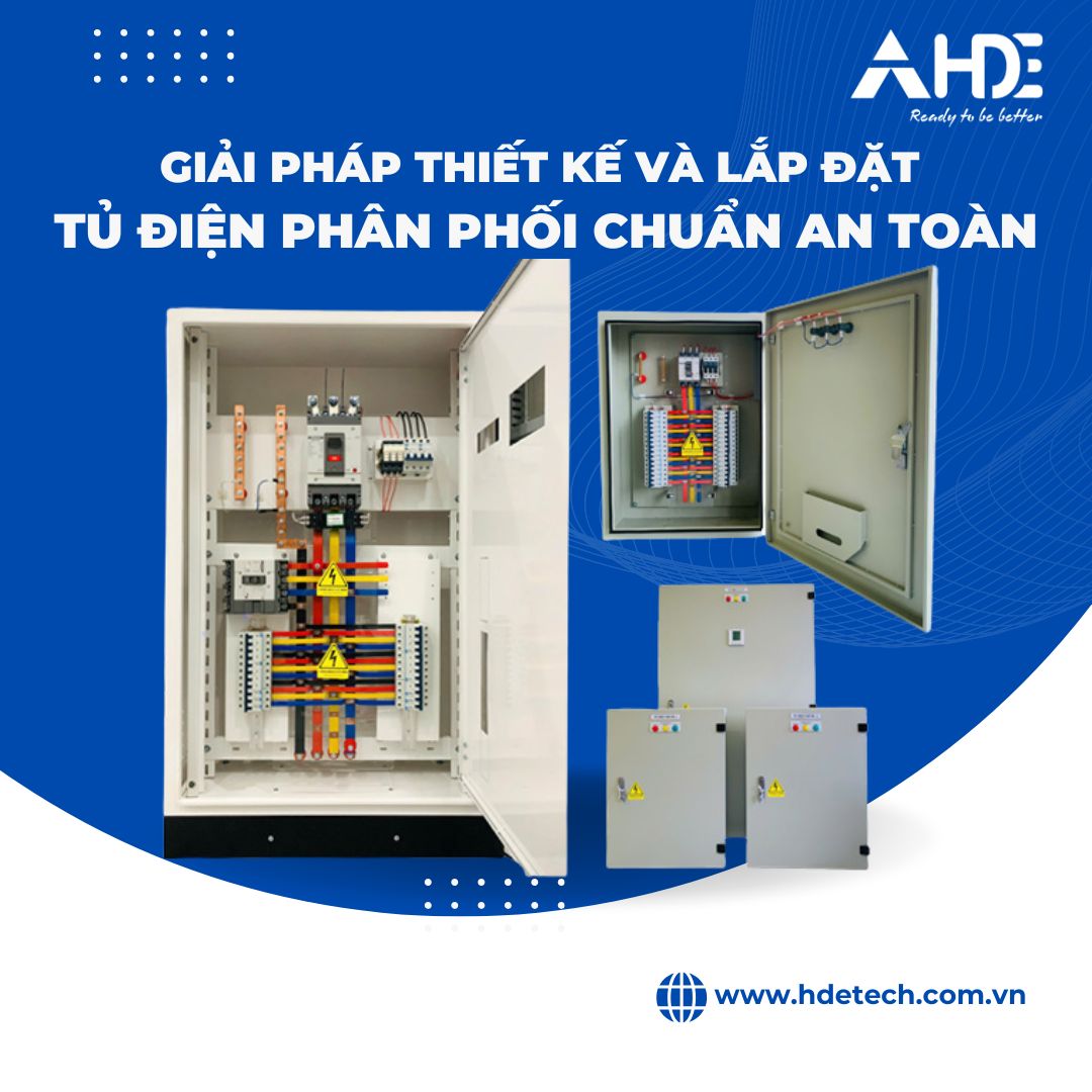 Giải pháp thiết kế và lắp đặt tủ điện phân phối chuẩn an toàn
