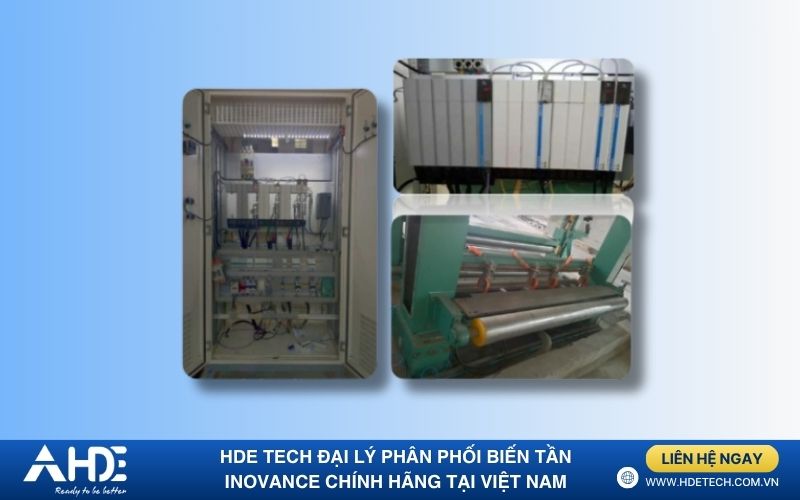 Giải pháp biến tần MD810 cho máy cuộn giấy