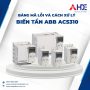 Bảng Mã Lỗi Biến Tần ABB ACS310 Và Cách Xử Lý