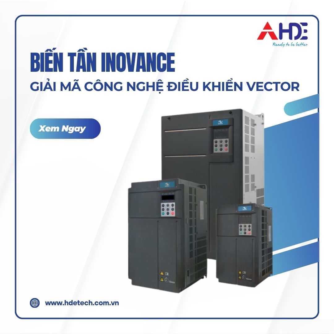 Công nghệ điều khiển vector trên biến tần Inovance