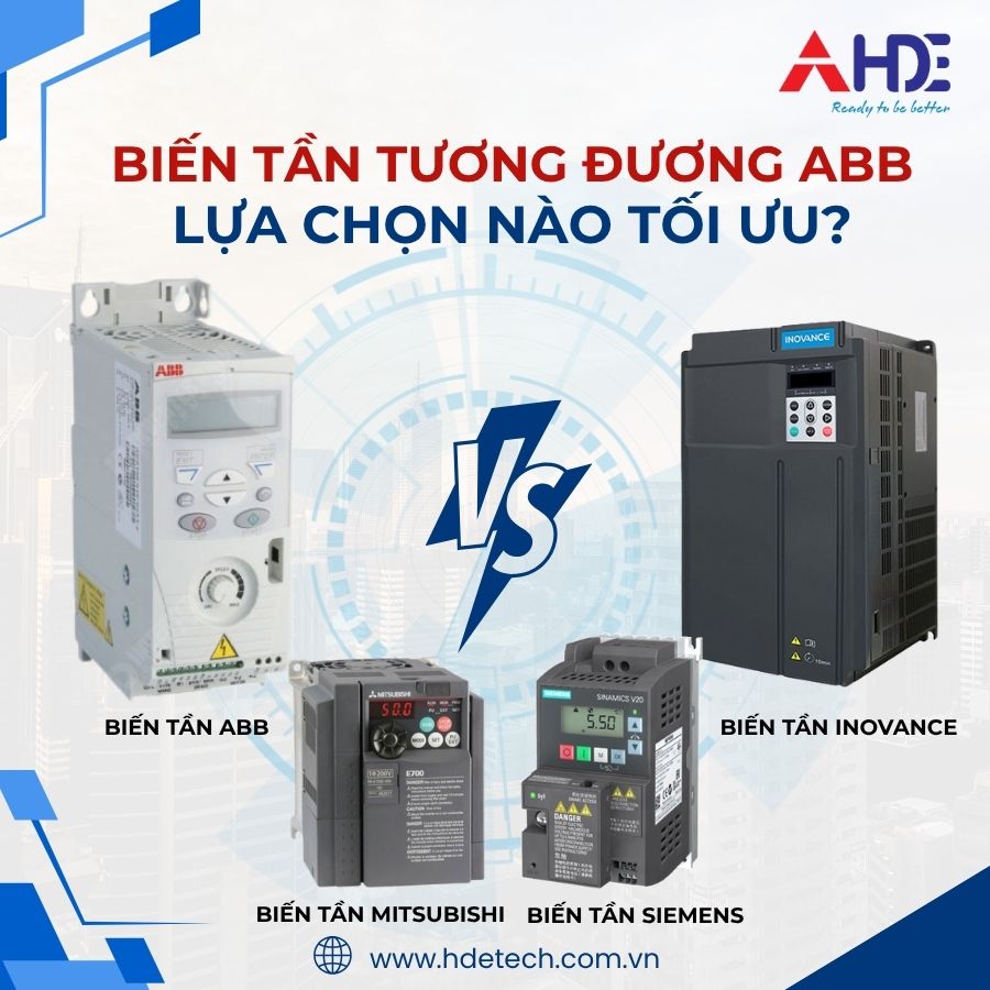 Biến tần tương đương ABB
