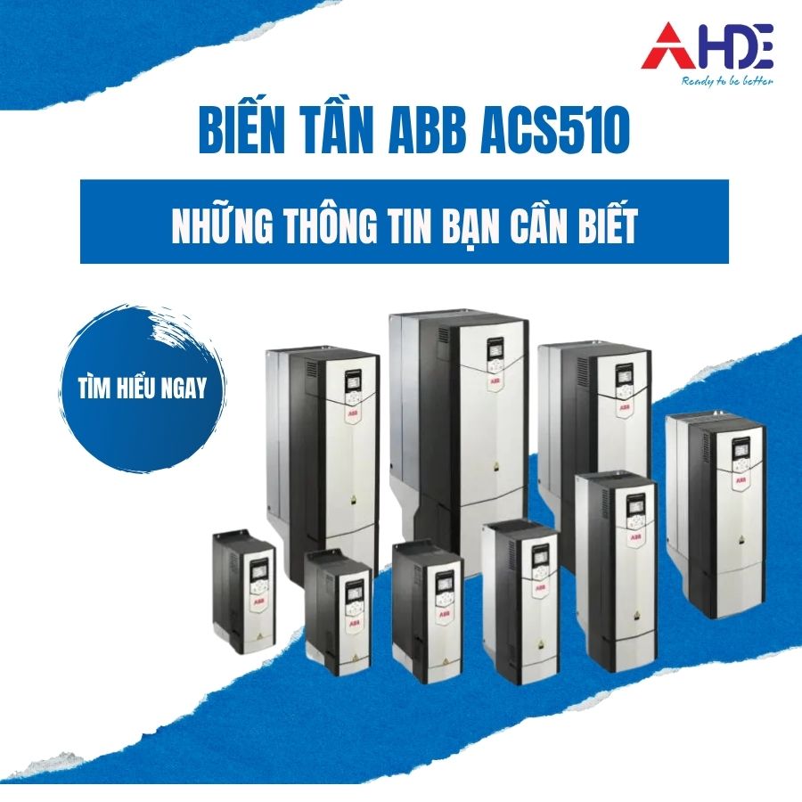 Những thông tin cần biết về biến tần ABB ACS510