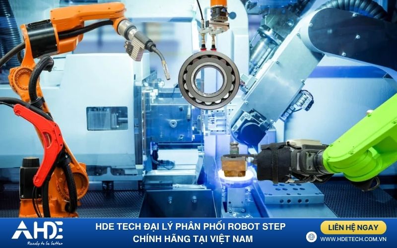 Robot Step ứng dụng lắp ráp tự động