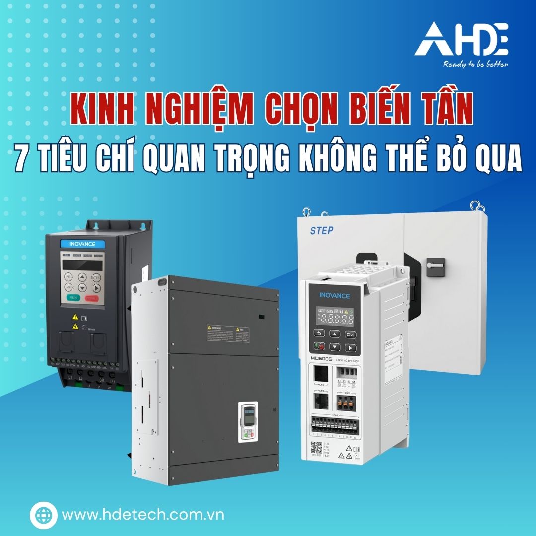 Kinh nghiệm chọn biến tần