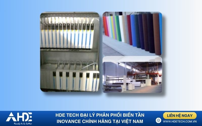 Giải pháp biến tần MD810 cho dây chuyền sản xuất vải không dệt