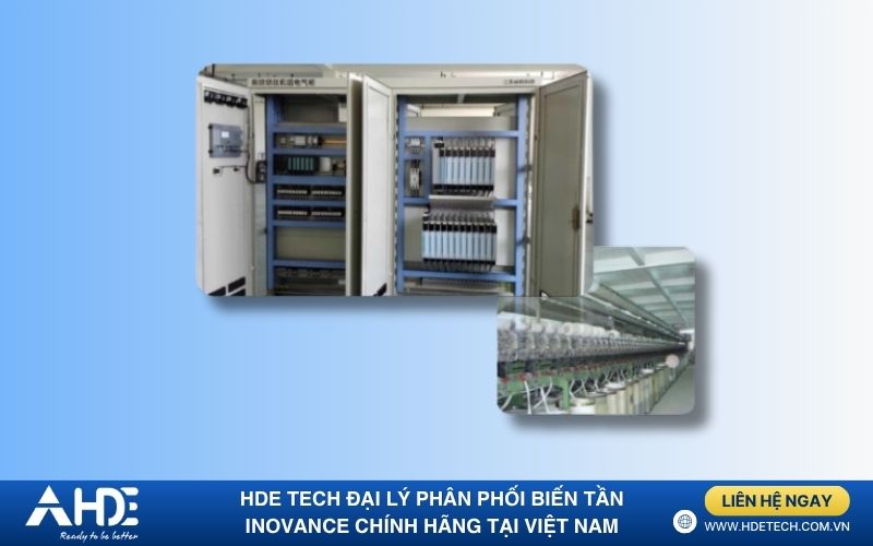 Giải pháp biến tần MD810 cho máy kéo sợi thô