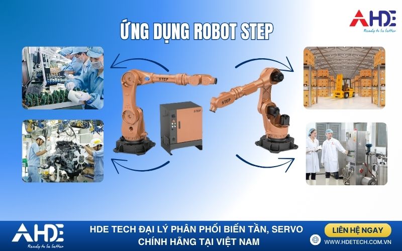 Ứng dụng Robot Step
