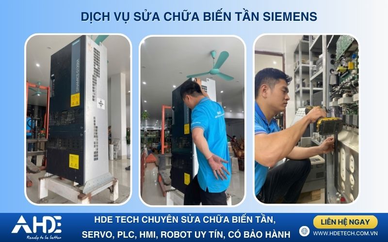 Sửa chữa biến tần Siemens