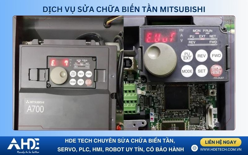 Sửa chữa biến tần Mitsubishi