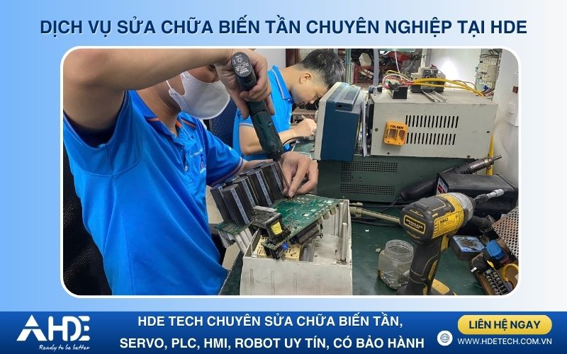 Sửa chữa biến tần chuyên nghiệp tại HDE