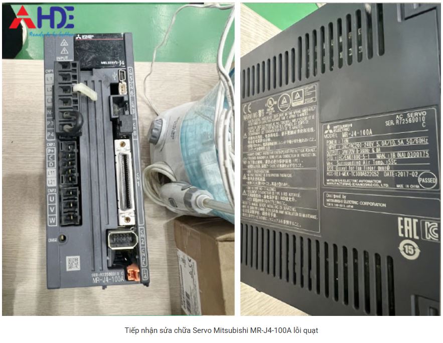 Sửa chữa Servo Mitsubishi