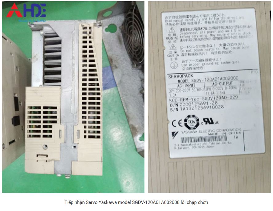 Sửa chữa Servo Yaskawa