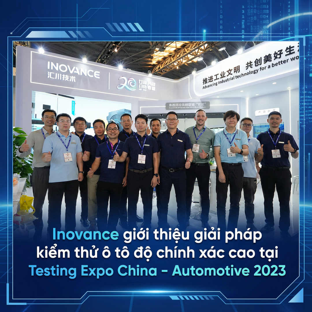 Inovance tại Testing Expo China – Automotive 2023