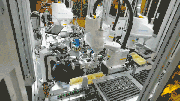 ứng dụng của robot Inovance pick and place