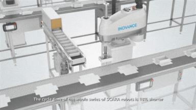 ứng dụng của robot Inovance pick and place