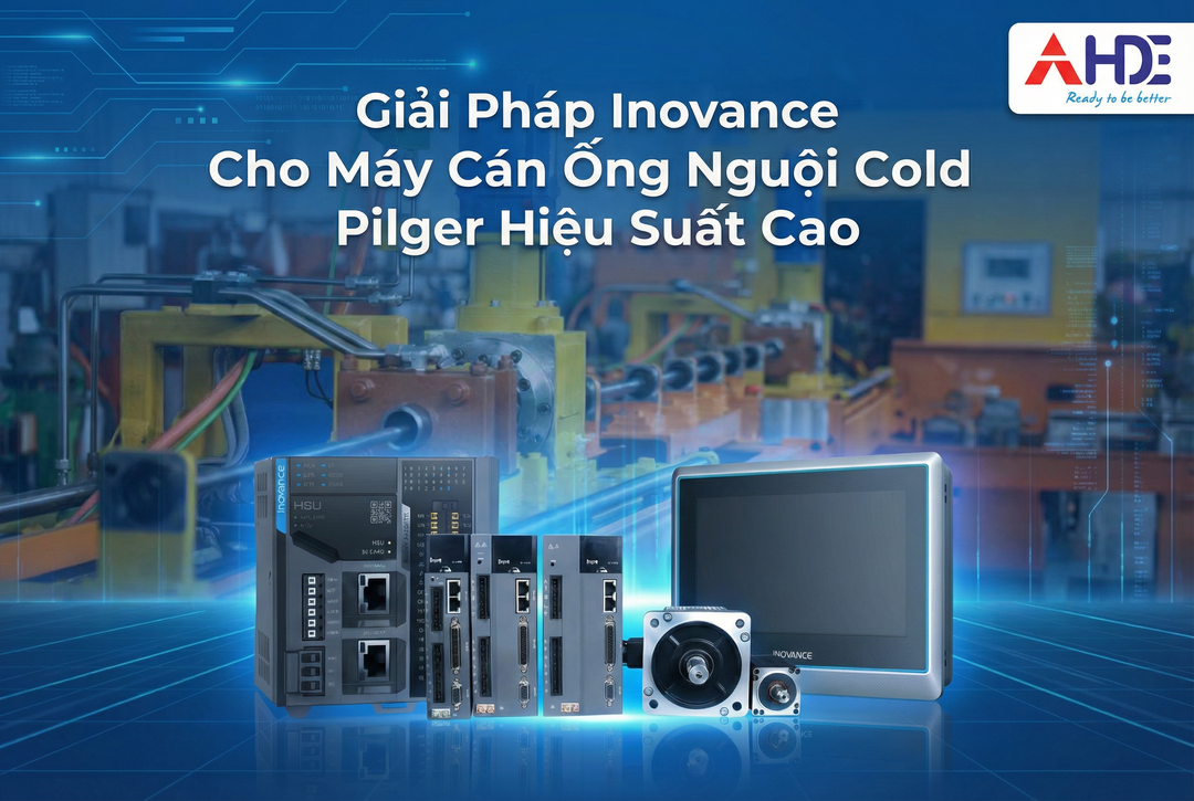 Giải pháp Inovance cho máy cán ống nguội