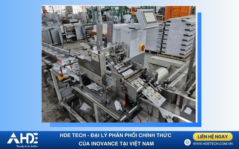 Giải pháp Inovance cho máy cấp nhãn