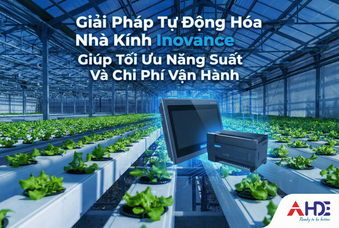Giải pháp tự động hóa Inovance cho nhà kính